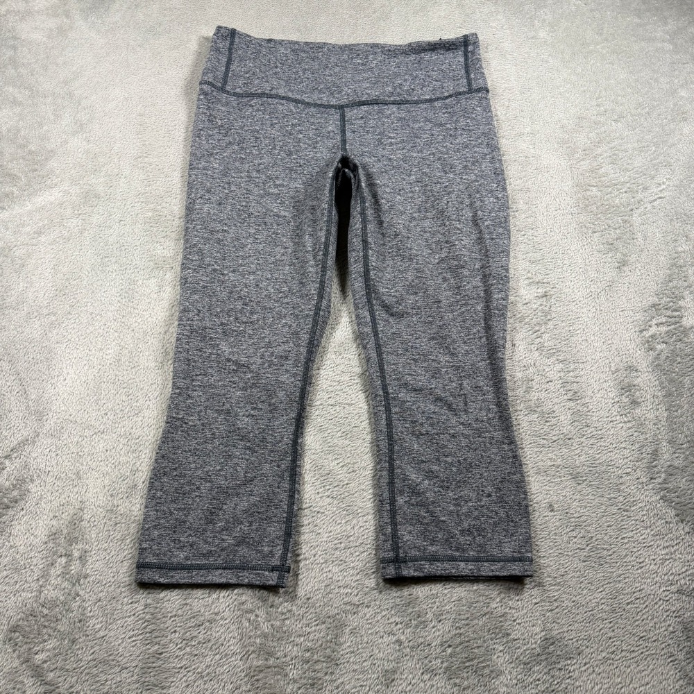 Patagonia Centered Crop Leggings Women Small Gray Yoga STY21915